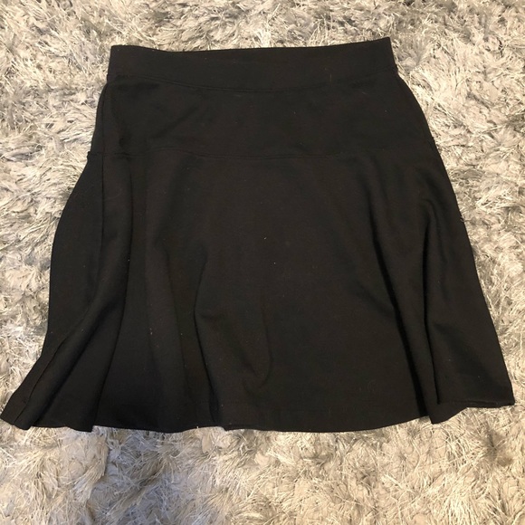 Black A-Line Skirt - Picture 5 of 6
